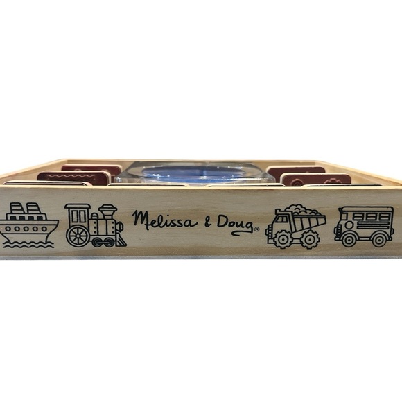 Melissa & Doug Vehicles Stamp Set - Picture 7 of 10